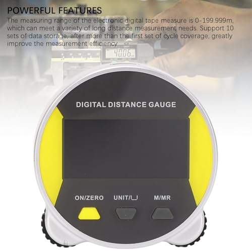 Cinta Métrica Digital LCD 0-199.999m USB Recargable miniatura 6