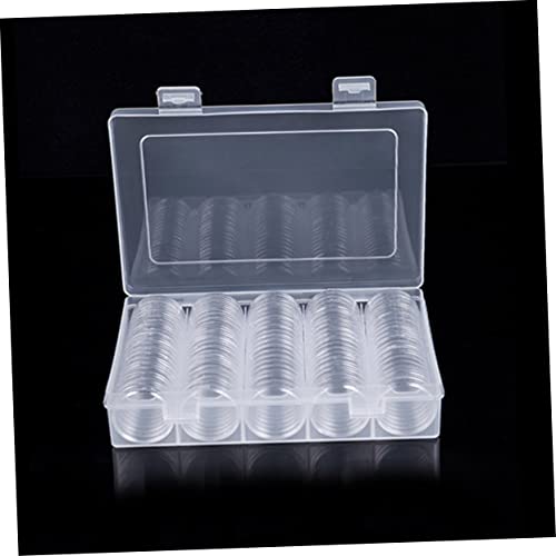 Caja Porta Monedas Transparente con 2 Sets y Bandeja miniatura 4