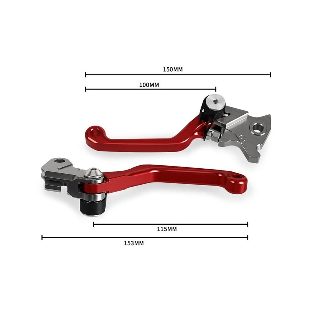 Moto Frizione Maniglia Per DT125 DT 125 1987-2005 2004 Motorcoss Pit Dirt Bike Pivot Leve Freno Frizione Pieghevoli