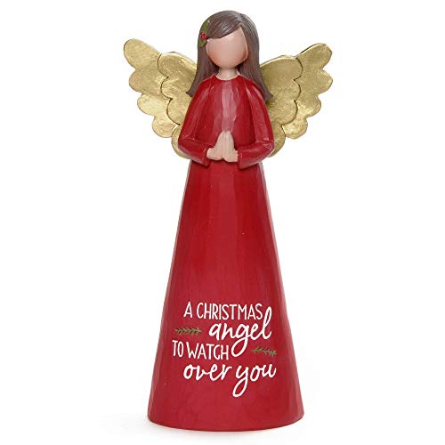 Blossom Bucket 218-12922 - Angelo natalizio con ali dorate