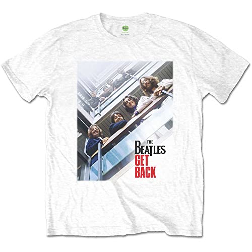 The Beatles Get Back T-Shirt vintage Rock Off vêtement musique