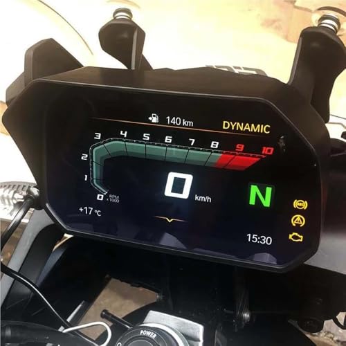Film protection écran moto R1200GS résout les reflets du compteur - 5