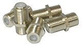 Cantidad: 5 5 x conector tipo F acoplador hembra a hembra Cable satélite junta Cambiador de Género (importado)