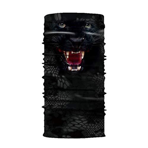 VPbao Motif Animal Cache-Cou Moto Homme Femme Foulard Visage Bandana #F