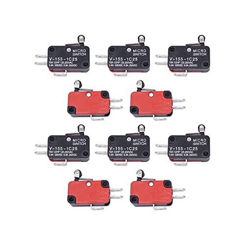 Micro-interrupteur V-155-1C25 de rechange 3 broches inverseur électrique SPDT