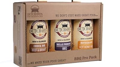 Dutch Oven Smokehouse BBQ Pro Gift Set-BBQ Rubs & Seasonings Gift Set