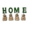 Cabilock 4pcs/ Set Gesimuleerde Succulente Potted Plant Creatieve Doek Zak Bonsai Ornament