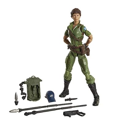 G.I. Joe Hasbro Classified Series Lady Jaye Figura de acción 25 Juguete Coleccionable Premium con múltiples Accesorios Escala de 6 Pulgadas con Paquete Personalizado Arte | Ya disponible en tu tienda friki favorita! En mundofriki.es!