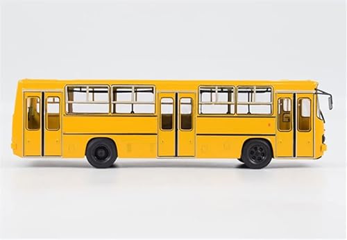 Soviet Bus USSR Hungarian IKARUS-260 Bus Yellow Type B 1/43 ABS Truck Pre-Built Model