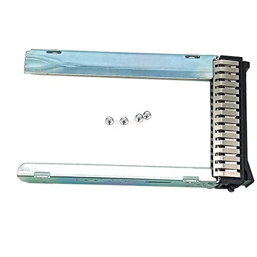 Yundian 2-Pack 2.5" Sas Sata Hdd Hard Disk Drive Caddy Tray Sled For Ibm X3250 X 3550 X3650 M5 X 3850 X3950 X 6 M6 Series, 00E7600 L38552 (Not 3.5"!! 8 Screws Included) Replacement #TOP5