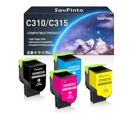 Cartouche toner C315 pour Xerox C310 idéal télétravail et bureau connecté