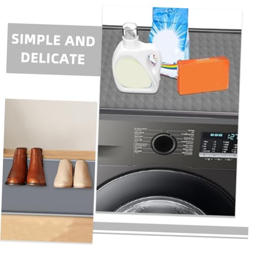 Mipcase Silicone Dryer Top Protector Mat Non Slip Washer Top Cushion for Laundry Room Durable Multipurpose Cover for Washing Machine and Dryer - Thumbnail 7