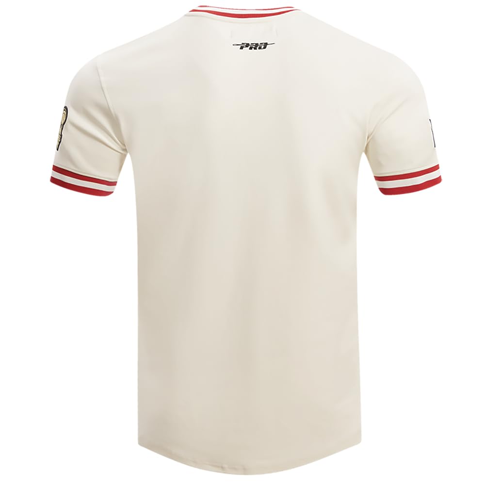 Pro Standard NBA Retro Classics M Dk koszulka męska, Skorupki jajka/czerwony, L