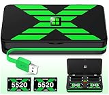 4 x 5520mWh Akku Pack für Xbox, wiederaufladbarer Akku für Xbox Series X/S/One/One S/One X/One Elite Charging, Fast Chargeable Akkus für Xbox, Nicht für Gamecube Spiele
