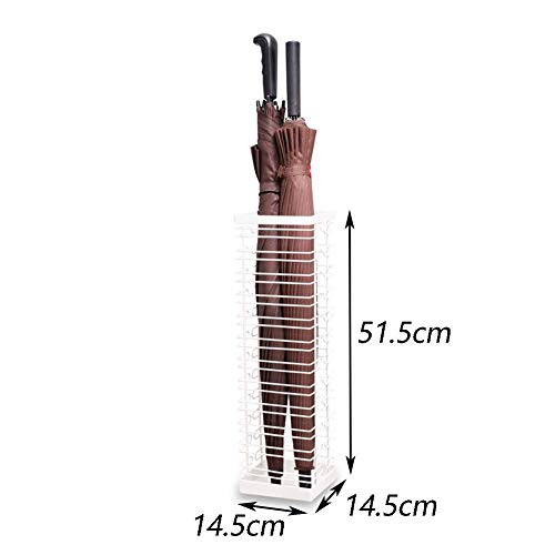 Support de rangement en fer pour parapluie avec bac récupérateur d'eau