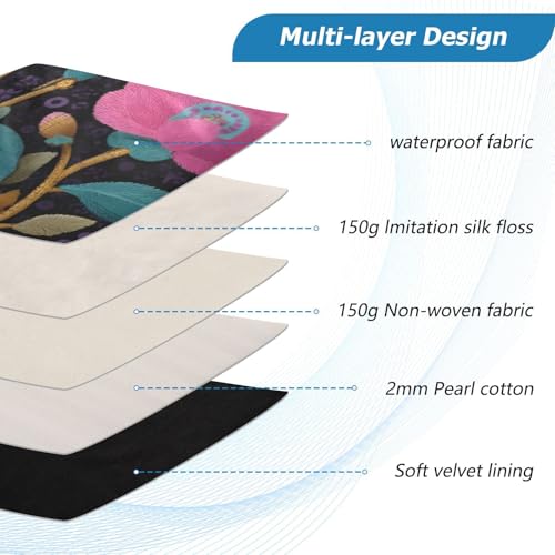 Funda para laptop poliéster multicolor 13 pulgadas miniatura 3