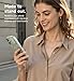 SURITCH for iPhone 17 Case with Camera Control Cover, Camera Slide Cover and Adjustable Kickstand, Compatible with MagSafe, Shockproof Bumper Protective Cases 6.3 Inch, Green