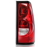 Tektend Tail Light Assembly Compatible with 2003 2004 2005 2006 Chevy Silverado 1500 2500 3500 Facto