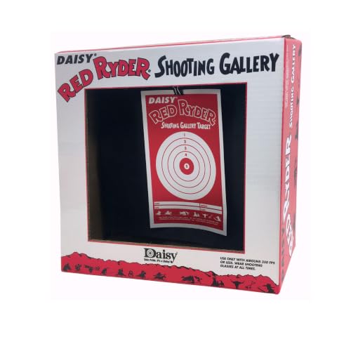 Daisy Red Ryder Paper Targets- Reusable Gallery Box - Bottom Trap