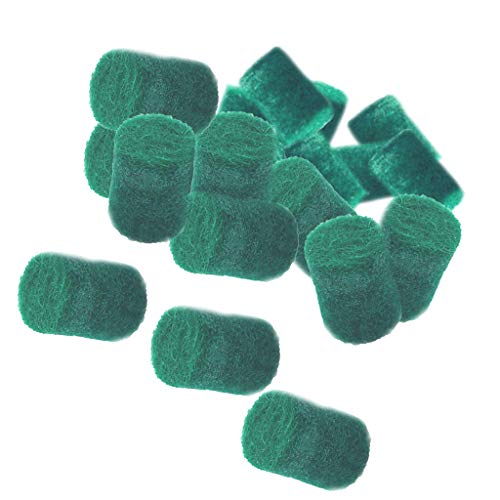 Gazechimp Alto Tenor Sax Saxophone Bumper Felts Woodwind Instrument Parts, Green_20Pcs #TOP6
