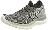 gel nimbus 20 oferta Suela de goma Asics Lite Asics Gel-Nimbus 23 Knit, Road Running Shoe Mujer, Sheet Rock/Black, 39 EU