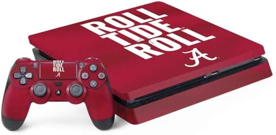 Skinit Decal Gaming Skin Compatible with PS4 Slim Bundle - Officially Licensed University of Alabama University Seal Design