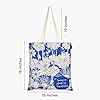 Eco Right Unisex's Stoffbeutel, Tote Bag Aesthetic, Einkaufstasche Canvas Tragetasche & Stofftasche Damen Dead #1