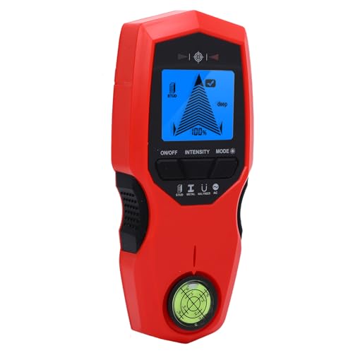 YWBL-WH Detector de Pared con Pantalla LCD Retroiluminada, 3 Modos, Detector de Vigas Multifuncional, Escáner de Pared para Madera, Metal y Cables de Corriente