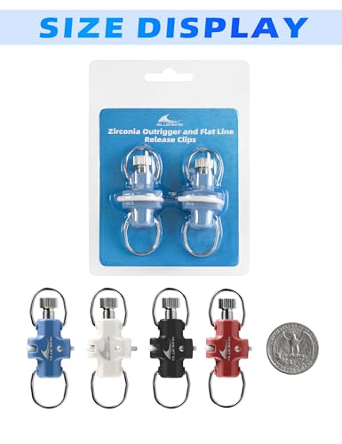Clip de libération de ligne plate de traîne BLUEWING zirconium tension réglable - 6