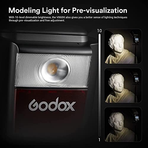 Ficha técnica Godox V860III-N V860IIIN Flash para Nikon 24G HSS TTL 2600mAh Li-Ion Batería 10 Niveles LED Lámpara de Modelado Cámara Flash Compatible con la Cámara Nikon - Fernando Cortés