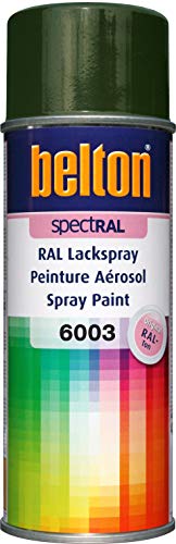 belton spectRAL Lackspray RAL 6003 olivgrün, glänzend, 400 ml - Profi-Qualität
