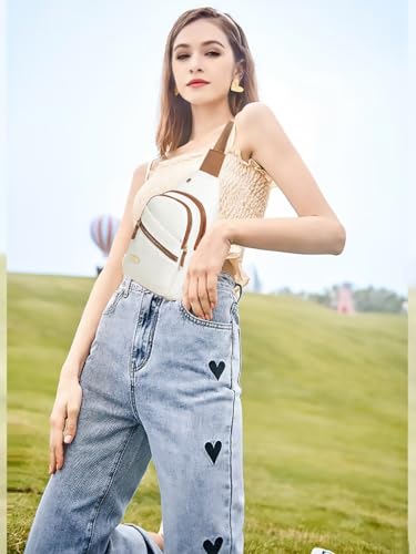 Image of Small Sling Bag for Women Crossbody Sling Backpack Casual Daypack Backpack Cross Body for Travel Outdoor Hiking