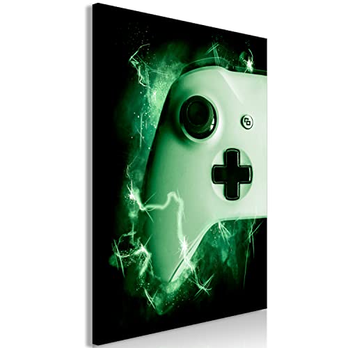 artgeist Acoustic Canvas Wall Art Print for Gamers 24x35 in - 1pcs Picture with Acoustic Foam Sound Print Artwork Room Acoustics Soundproofing Console Play Game Gaming i-C-10001-b-a