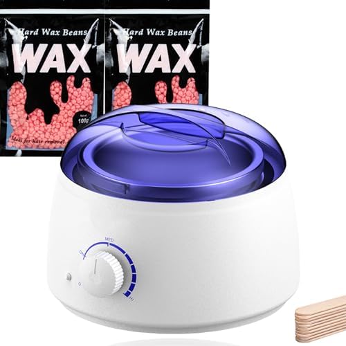 Sunvivi Waxing Kit, Brazilian Wax Warmer for Hair Removal