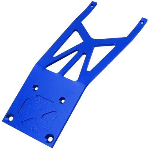 Image of Aluminum Front Skid Plate Skidplate #5837 Compatible with Traxxas Slash 2WD 1 /10 RC Car Upgrade Parts(Blue)