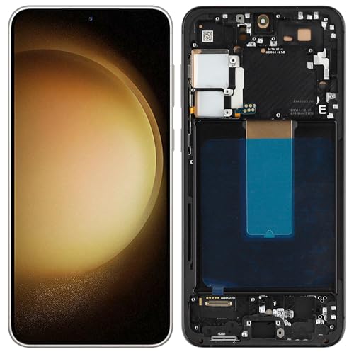Écran OLED Samsung Galaxy S23 Plus noir avec châssis de remplacement pour tactile défectueux
