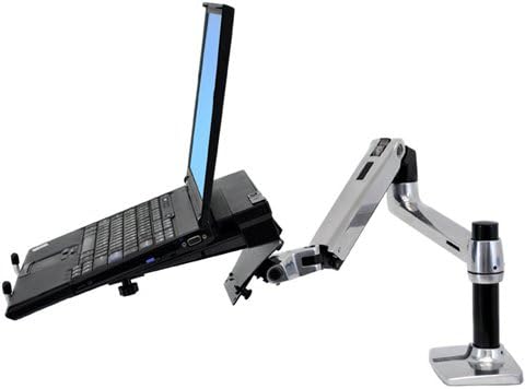 Articulating LX Desk Mount Laptop Arm for Laptop Weighing 4.5-12 lbs