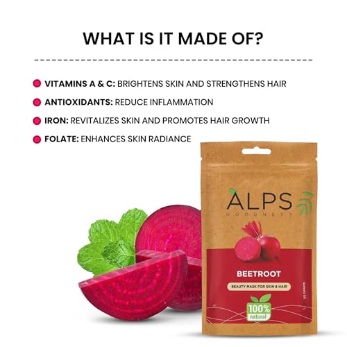 Image of Alps Goodness Powder - Beetroot 50.0 gm Box