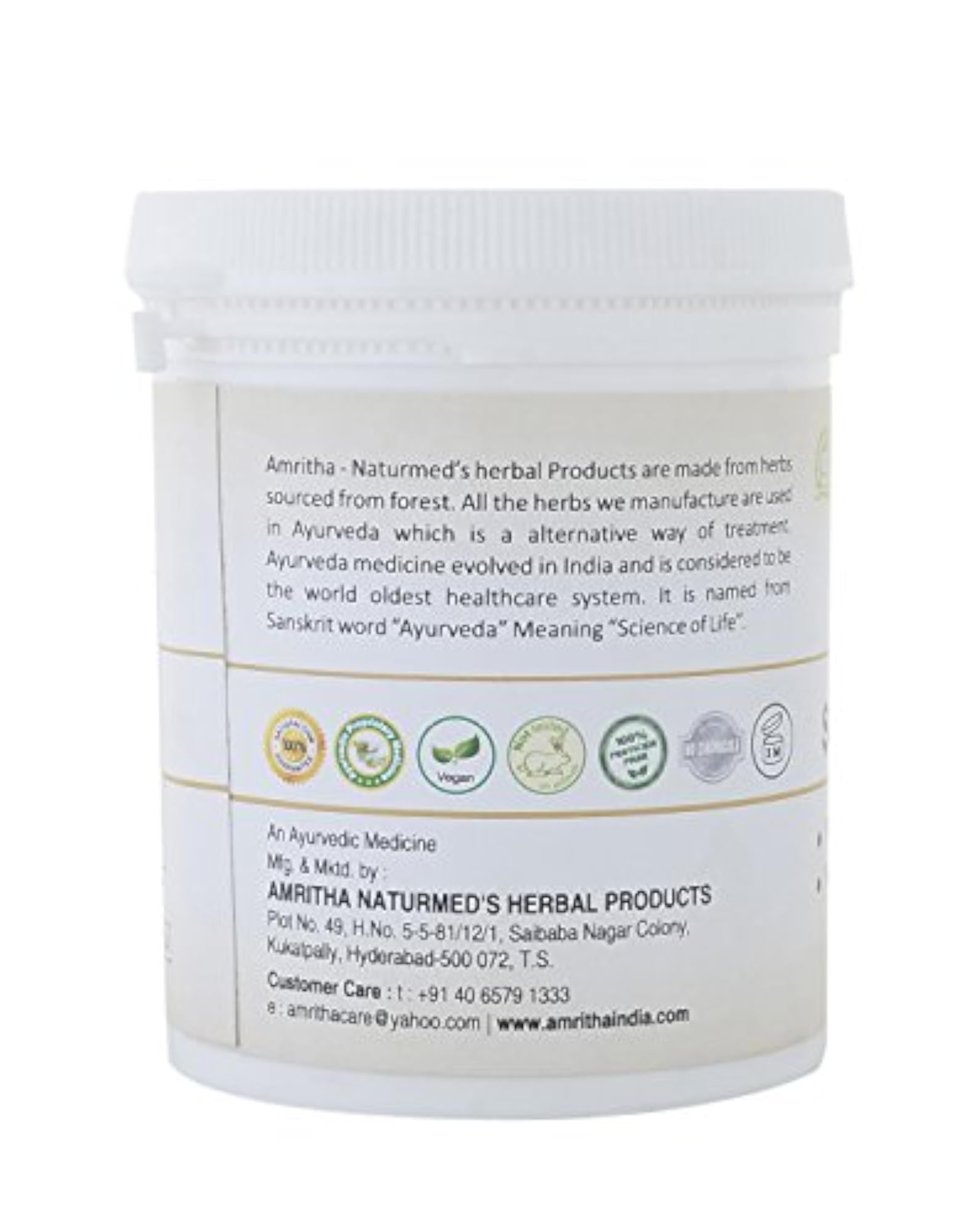 Naturmed's Safed Musli Powder, 200g