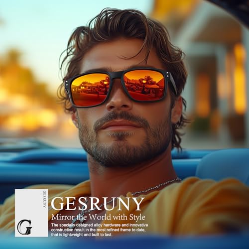 Polarized Sunglasses for Men and Women - Classic Sport Sun Glasses Shades for Driving Running Cycling Fishing3