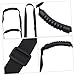 FRCOLOR 1pc Adjustable Sit up Assist Belt for Elderly Adjustable Bed Ladder Tool for Safe Rising Easy to Install Comfortable Grips Thick Webbing Support