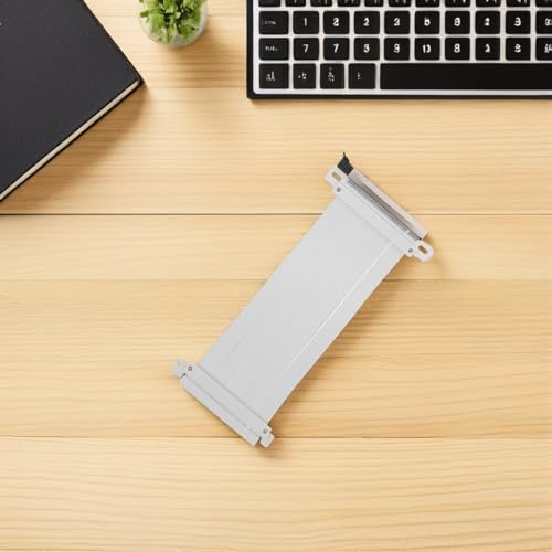 Câble Riser PCIe 4.0 16x Flexible et Blindé pour Station de Travail et GPU - 7