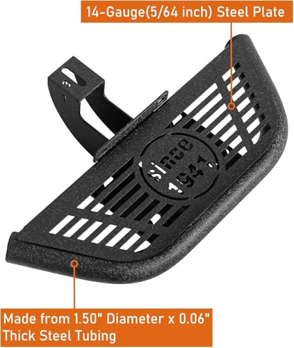 Estribos laterales para Jeep Wrangler JK 2 puertas 2007-2018 miniatura 5