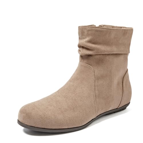 Luoika Women's Wide Width Ankle Boots