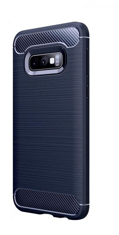 Image of Basic Case for Samsung Galaxy S10E (Carbon Fibre Blue)