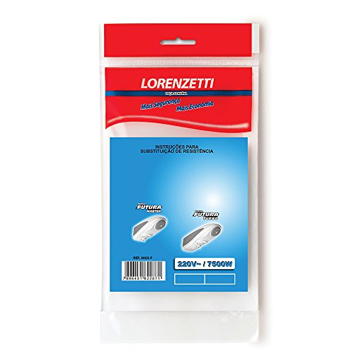 Resistência 220V 7500W Futura 3055F, Lorenzetti, 7589051, Metal, Pequeno