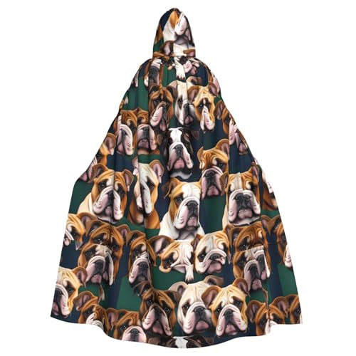 Cape bouledogue anglais idéale pour fête de mariage et carnaval