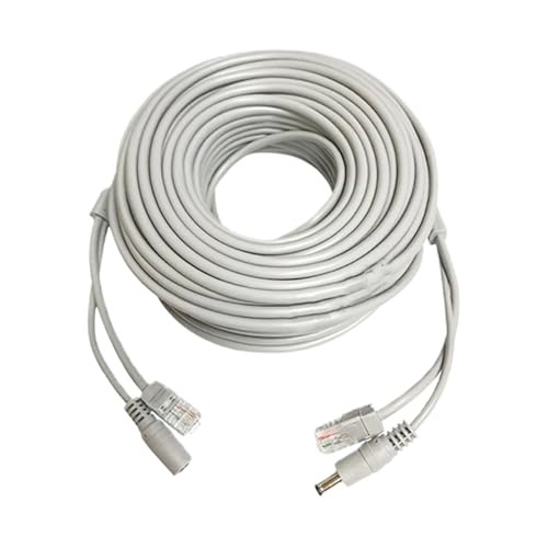 Cable de Internet: cable de ethernet flexible, cable largo protegido | Sala de estar de dormitorio de trabajo de cable de lan rápido, transmisión de estudio nline Conexión de red por cable