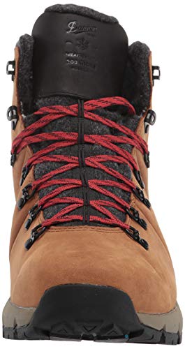 Danner Men's Mountain 600 4.5" Insulated Hiking Boot, Brown/Red, 10.5 Wide #TOP1