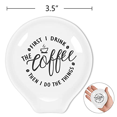 Funny But First Coffee Spoon Rest